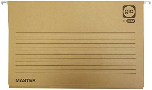 Elba 400047714 - Caja de 25 carpetas colgantes para cajón: Amazon.es: Oficina y papelería