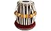 Maharaja Musicals Concert Tabla Drum Set - Designer 4.5kg Copper Bayan, Fine Sheesham Wood Dayan, Accessories Included