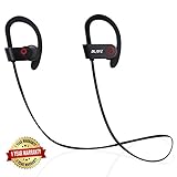 Blayz Bluetooth Sports Wireless Headphones With Microphone Silicone Earhook Headset