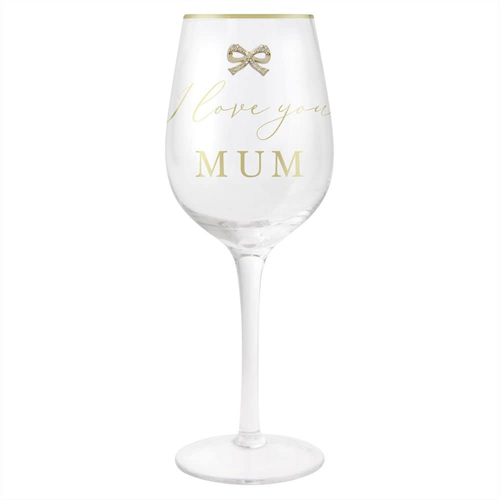 Lesser & Pavey Wine Glasses A Gift of Elegance for Every Occasion | Cherished by Women, Men, Family, and Friends | Love You Mum Wine Glass for Your Loved Ones – Madelaine by Hearts Design