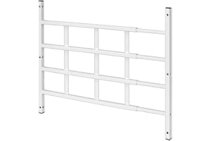 Prime-Line Products S 4768 FIXED Window Guard, 31 in. - 54 in. x 21-1/2 in., Steel, White, 4-Bar, NON-EGRESS