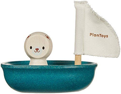 PlanToys Sailing Boat- Polar Bear