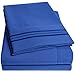 1500 Supreme Collection Queen Sheet Sets Royal Blue - Luxury Hotel Bed Sheets and Pillowcase Set for Queen Mattress - Extra Soft, Elastic Corner Straps, Deep Pocket Sheets, Queen Royal Blue
