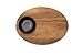 Ironwood Gourmet Bread Board with Dipping Bowl, 2 Piece Set, Acacia Wood