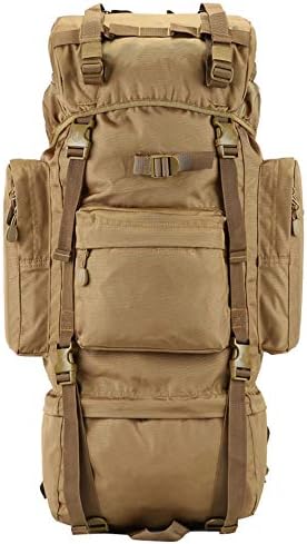 Outdoor Hiking Backpack Men's and Women's Casual Travel Backpack, Large Capacity Waterproof Camping Hiking Backpack YZRCRK