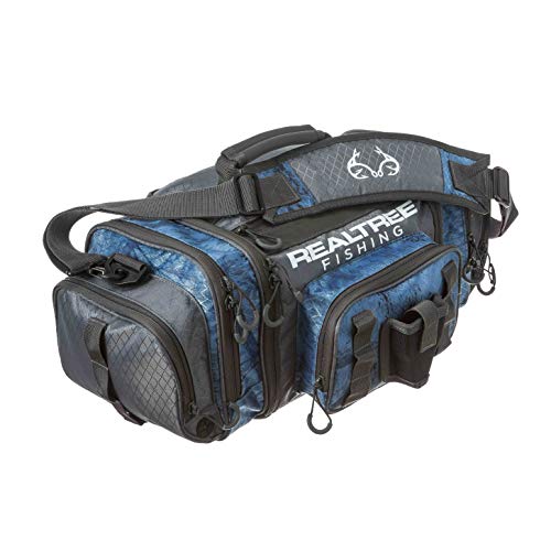 INSIGHTS i4 Tackle Bag 3600 Series Realtree Fishing Deep Blue with (3) i3600 Bait Trays - Thumbnail 6