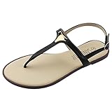 Sandalup Women's T-Strap Slingback Thong Flat Sandals