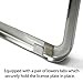 Slim Chrome Steel License Plate Frame with 2 Holes