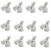 SmartDealsPro 12-Pack E27 Male to 2 Female Y Shape LED CFL Light Bulb Base Converter Adapter Splitter Lamp Holder