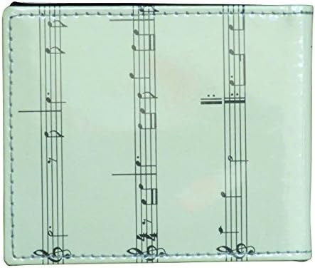 Very large men's wallet made from music sheets FREE SHIPPING, bifold vegans recycled musician guitar drums player Fair trade ethical fun present presents inspiring alternative ideas beautiful
