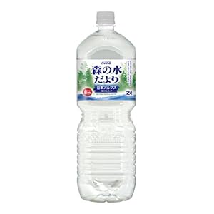[2CS] 森の水だより 日本アルプス (2.0L×6本)×2箱