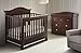 Simmons Kids Augusta Convertible Baby Crib N More, Molasses