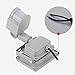 [New Design] ZHMA Motion Sensor Flood Lights,12V10W Outdoor LED Flood Lights,Smart PIR Outdoor Security Floodlight,700lm, 100W Equivalent Bulb, Basement Light,3000K Warm White