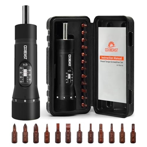 coobeast Preset Torque Screwdriver Set