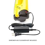 ABC Products Replacement K&auml;rcher 5.5v 600mA Battery Charger / Adapter Adaptor Power Supply Cord 2.633-115.0 / 26331150 for WV2 WV 2 Premium 2nd Generation , WV5 WV 5 Premium 2nd Generation, WV50, WV 50, WV50 Plus, WV51, WV55 WV 55 R, WV60, WV 60, WV60 Plus, WV70, WV 70 Plus, WV75, WV 75 Plus Window Vac Vacuum Cleaner / Power Squeegee