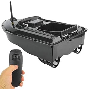 Bateau D’appât De Pêche, 110-240v 500m Étanche Multifonctionnel Sans Fil Télécommande Navire Speedboat Fish Finder Rc…
