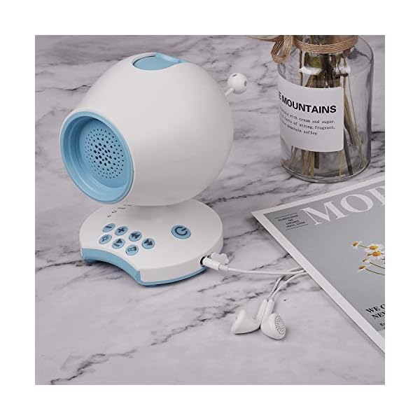 Sleep Sound Machine,7 Colors Night Light White Noise ...
