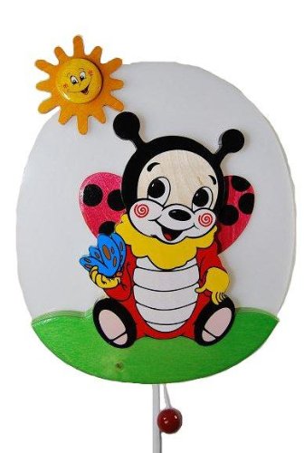 Kinderlampe Wandlampe Holz Elfe Prinzessin Maedchen Kinder Lampe
