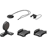 Sony VCT-HSM1 seitliche Helmhalterung (Zubehör zur Befestigung am Helm, Winkel anpassbar, geeignet für Action Cam FDR-X3000, FDR-X1000, HDR-AS300, HDR-AS200, HDR-AS50) schwarz