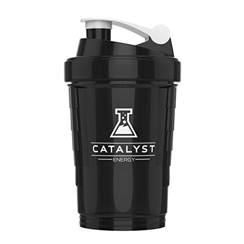 image for Catalyst Caffeinated Gaming Fuel Energy Powder Drink Mix Shaker Bottle