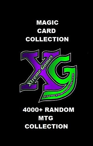 Amazon Com 4000 Magic Gathering Card Collection Mtg Bulk By Xtremegamesonline Toys Games