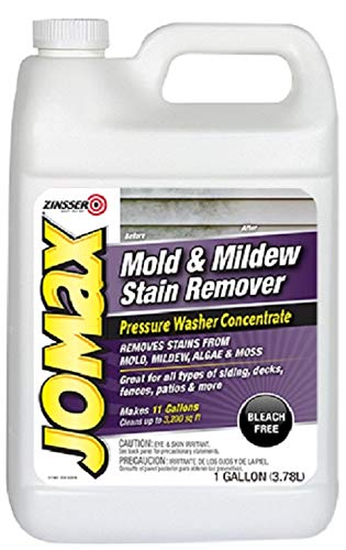 Jomax 310857 Mold & Mildew Stain Remover, 1 gallon (Best Siding Cleaner For Mold)