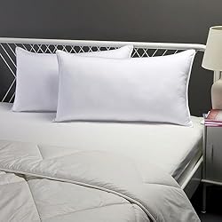 Amazon Basics Down-Alternative Pillows for Stomach