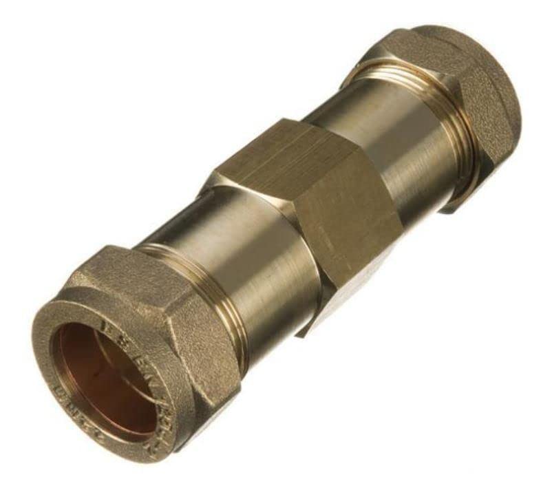 22mm Brass Compression Repair Coupling