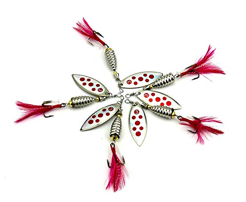 MELIP-Bass-and-Trout-Annihilator-Spinner-Fishing-Lure-Kit-Pack-of-6 MELIP-Bass-and-Trout-Annihilator-Spinner-Fishing-Lure-Kit-Pack-of-6