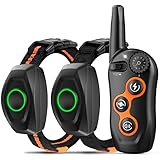 SDOFOS Dog Training Shock Collar for 2 Dogs with