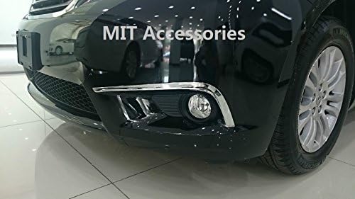 MIT TOYOTA SIENNA 3rd Gen front bumper fog lamp light cover chrome trim