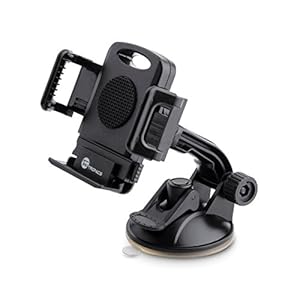 TaoTronics スマートフォン車載ホルダー 360度回転可能 ゲル吸盤式 TT-SH08