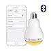 Lufei Smart RGB Color Changing Music Ball LED Light E26 / E27 Bulb Built-in Bluetooth Speaker Remote Controled Via App