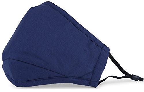 Dust Mask,Aniwon 3 Pack Anti Dust Pollution Mask with 6 Pcs Activated Carbon Filter Insert Washable Cotton Mouth Mask with Adjustable Straps - Thumbnail 7