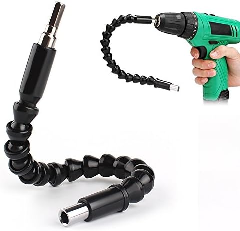 Flexible Shaft Bits Extention Screwdriver Bit Holder Connect Link For Electronics Drill Black 295mm Home Accessories