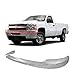 MBI AUTO - Chrome, Plastic Front Upper Bumper for 2011-2014 Chevy Silverado 2500 3500 HD 11-14, GM1014106