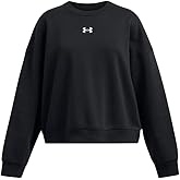 Under Armour girls Rival Fleece Oversized Crew