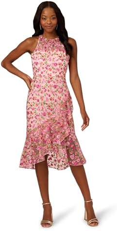 adrianna papell women's mock-neck knit mermaid dress Adrianna Papell Women's Mock-Neck Knit Mermaid Dress