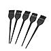 WINOMO 5pcs Hair Color Dye Comb Brushes (Black)