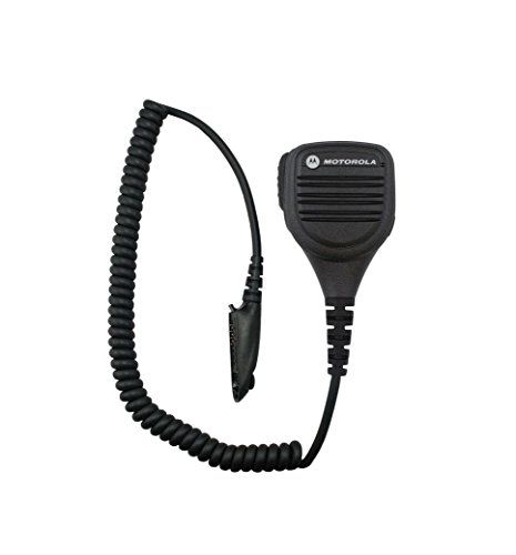 PMMN4027 PMMN4027A Motorola OEM IP57 Submersible Remote Speaker Microphone with Windporting Technology Compatible w/ HT750, HT1250, HT1250LS, HT1550, HT1550XLS, MT Series and More.