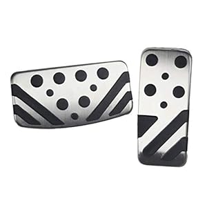 WUZ Store Auto Rem Accelerator Pedaal Covers Fit voor Mitsubishi Eclipse Cross Outlander ASX Lancer 2009 2014 2015 2016…