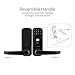 3 Pack Ultraloq UL3 BT Bluetooth Enabled Fingerprint and Touchscreen Keyless Smart Door Lock (Aged Bronze)