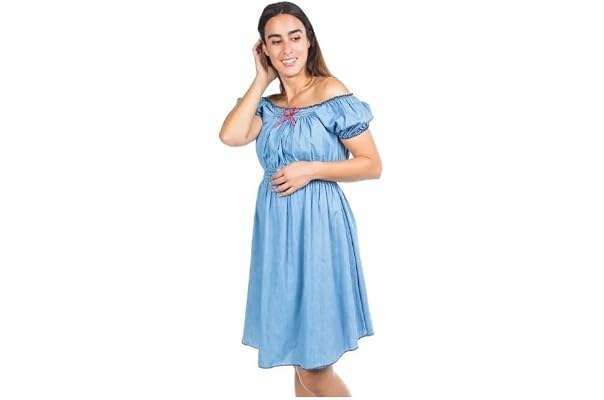 Amazon.com.mx Los más deseados: Artículos que los clientes han agregado más  a menudo a las Wish Lists de Vestidos de Maternidad.
