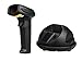 TaoTronics Wireless Cordless Handheld Barcode Bar Code Scanner Reader Kit - Black, 32-bit Decoder, Anti-interference, Mobile Moveable, Optical Laser, USB Optional, Long-Range