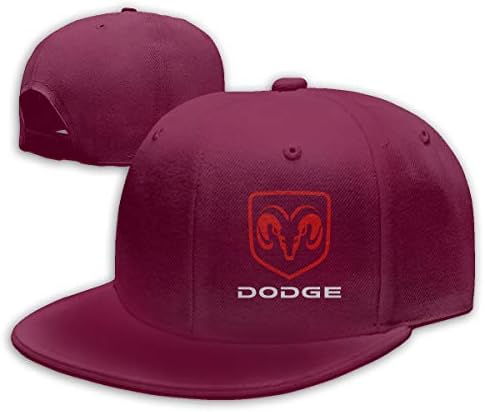 Dodge Ram Hemi Logo Hip Hop Baseball Cap - Flat Trucker Hats for Mens&Womens