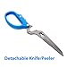 Vanguard Home & Kitchen Shears - Ultra Sharp Heavy Duty Kitchen Scissors and Versatile Multi Tool with 8 Different Features