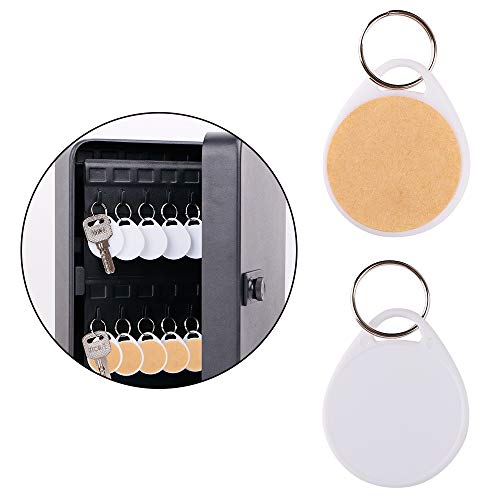 30PCS Plastic White Key Tags
