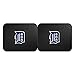FANMATS 12332 MLB Detroit Tigers Back Row Utility Car Mats - 2 Piece Set, 14in. x 17in., All Weather Protection, Universal Fit, Deep Resevoir Design, Molded Team Logo