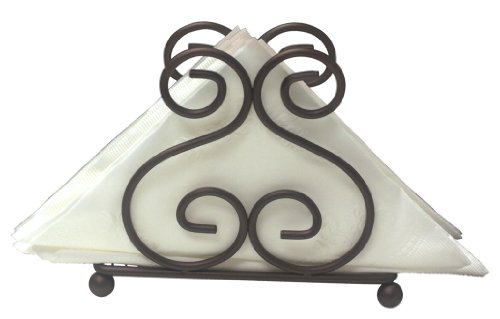 Home Basics Scroll Collection Napkin Holder
