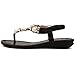 Meeshine Womens T-Strap Open Toe Sparkle Flip-Flops Summer Dress Flat Sandals Shoes